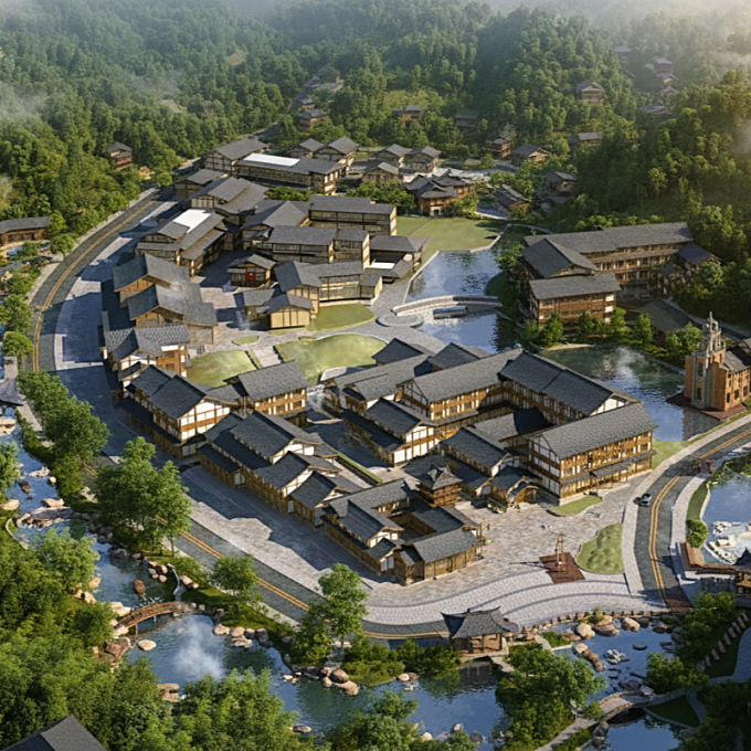 峨嵋山溫泉度假小鎮