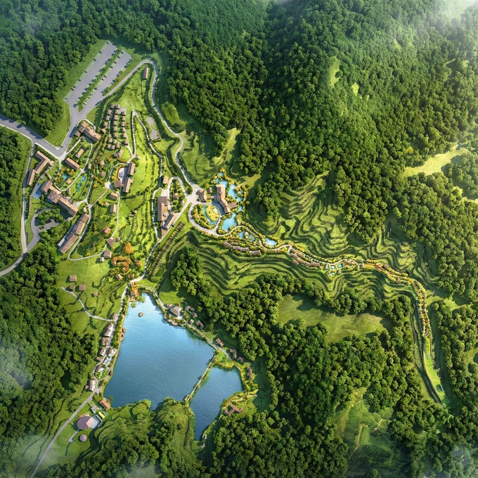 西湖渡假村總體規劃
