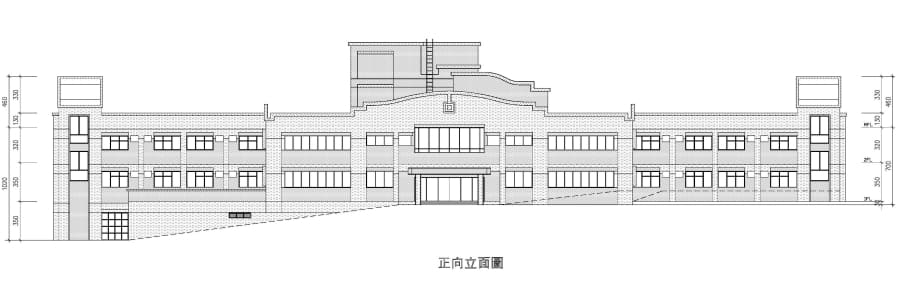 A3-1正向立面圖
