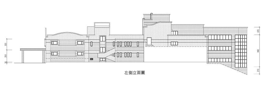 A3-2右側立面圖