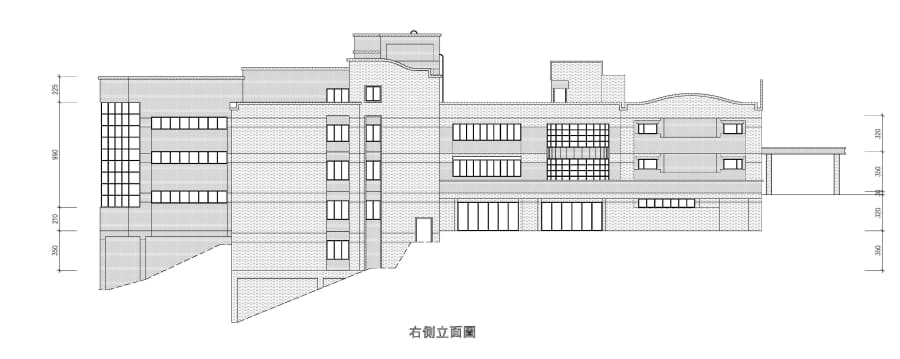 A3-2左側立面圖